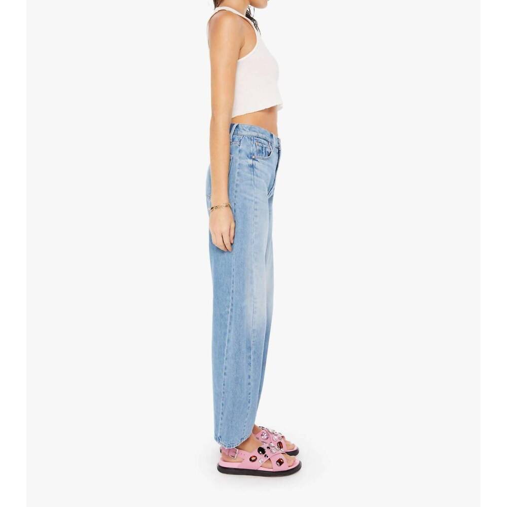 NEW MOTHER the half pipe flood jeans in material girl - Picture 3 of 5